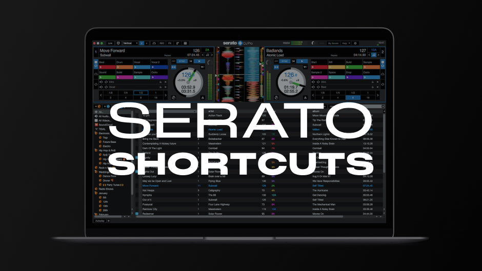 Serato DJ Keyboard Shortcuts