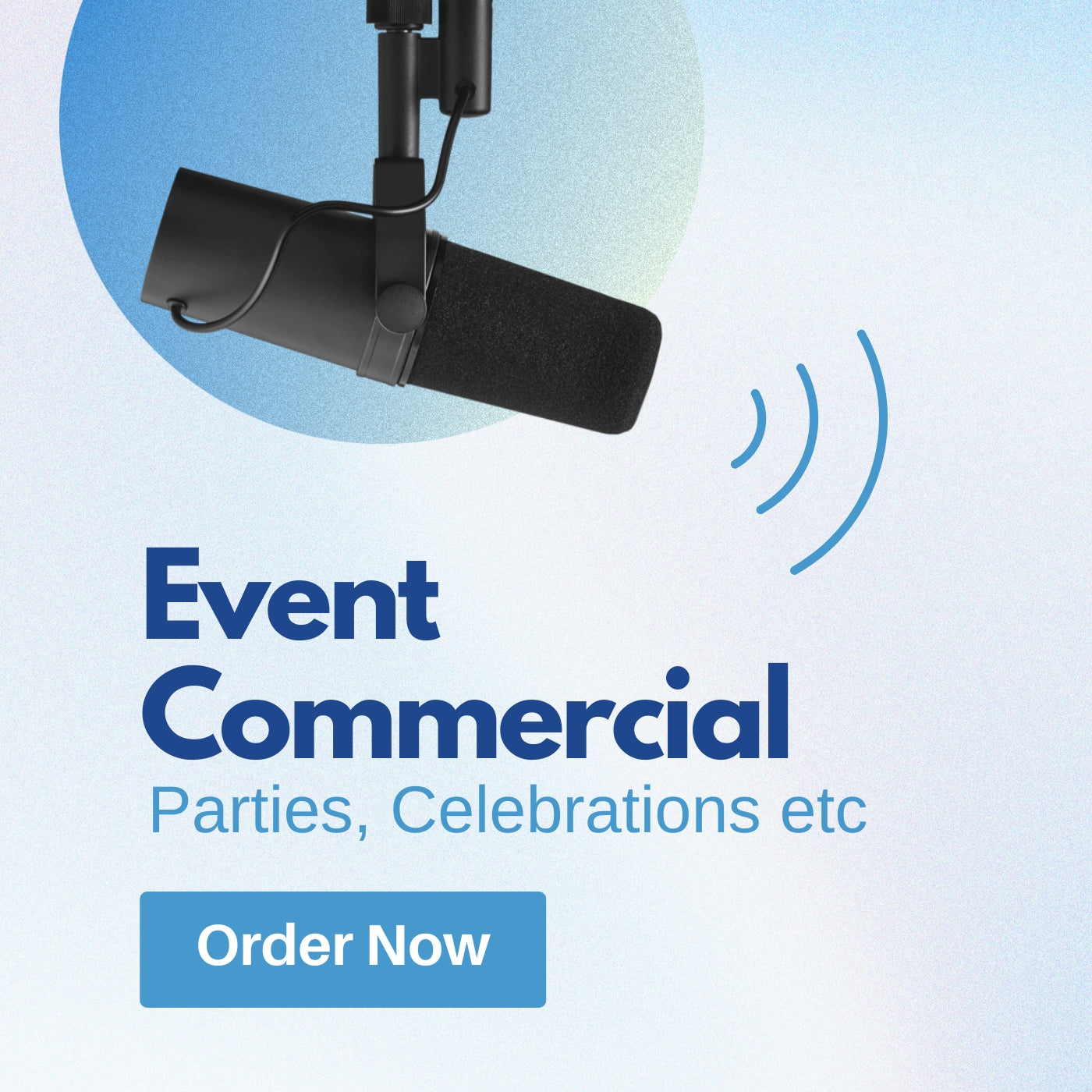 Radio Commercials For Events