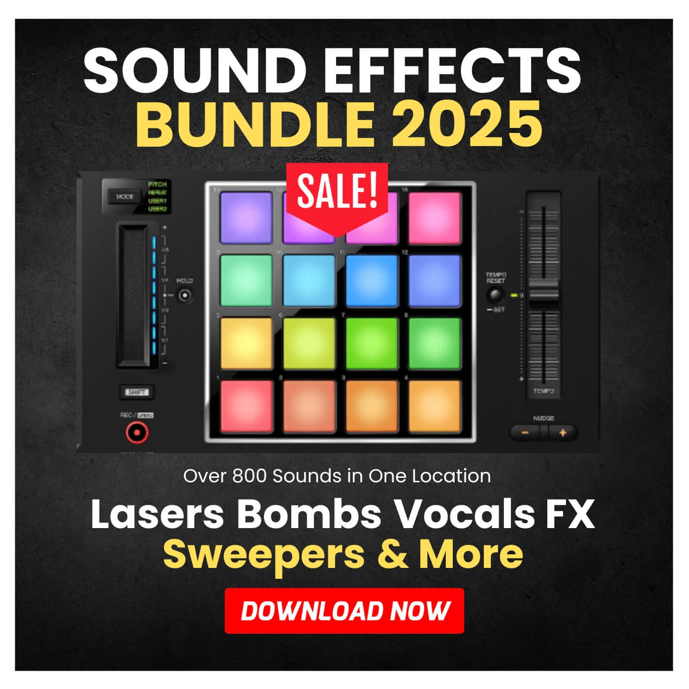 DJ Sound Effects Downloads - Lasers, Explosions, Bombs, Vocal FX